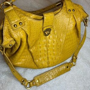 Mustard sample Brahmin bag